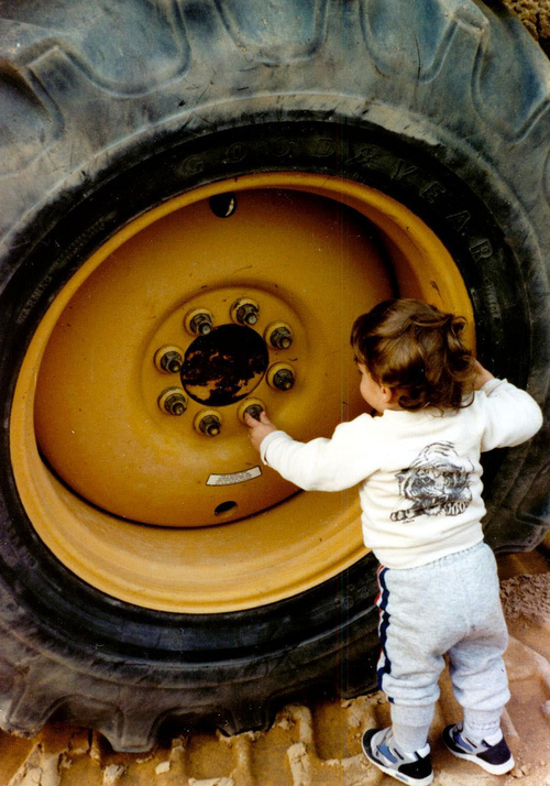 Little Kid DIY auto repair