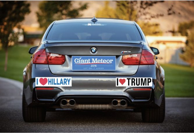 Openbay Clinton Vs Trump BMW