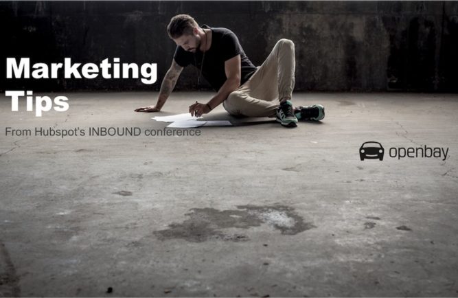 Openbay Man Sitting on Ground Writing Marketing Tips