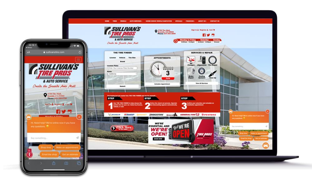 Sullivan’s Tire Pros & Auto Service Uses Advanced Online Chat Technology to Keep a 70-Year-Old Business Thriving