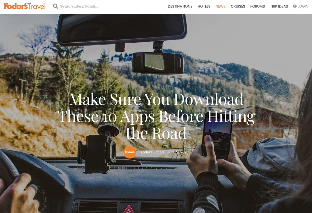 Openbay featured in Fodor’s Travel – Must Have apps before hitting the road