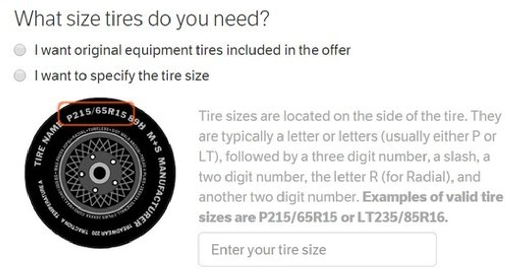 Openbay what size tires do you need