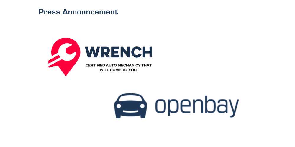 News: Wrench Mobile Vehicle Inspection, Maintenance and Repair Service Joins the Openbay Marketplace to Meet Growing Demand for Convenient and Contactless Automotive Service