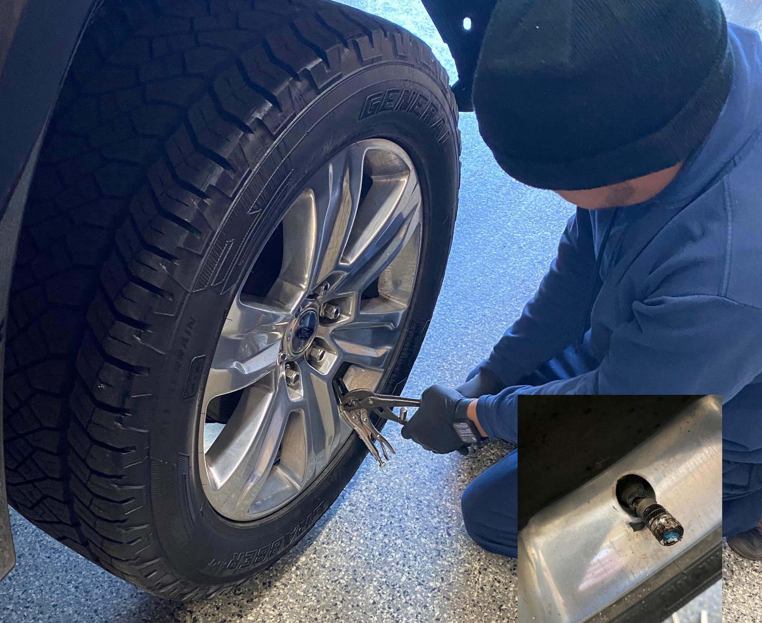 Winter Driving Tip: Metal Tire Valve Caps Can Lead to a Costly Repair