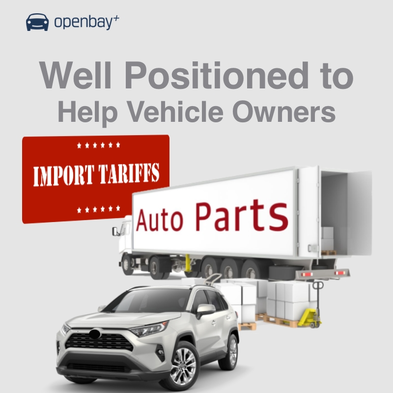 New US Tariffs on Auto Parts? – Openbay Positioned to Help Vehicle Owners